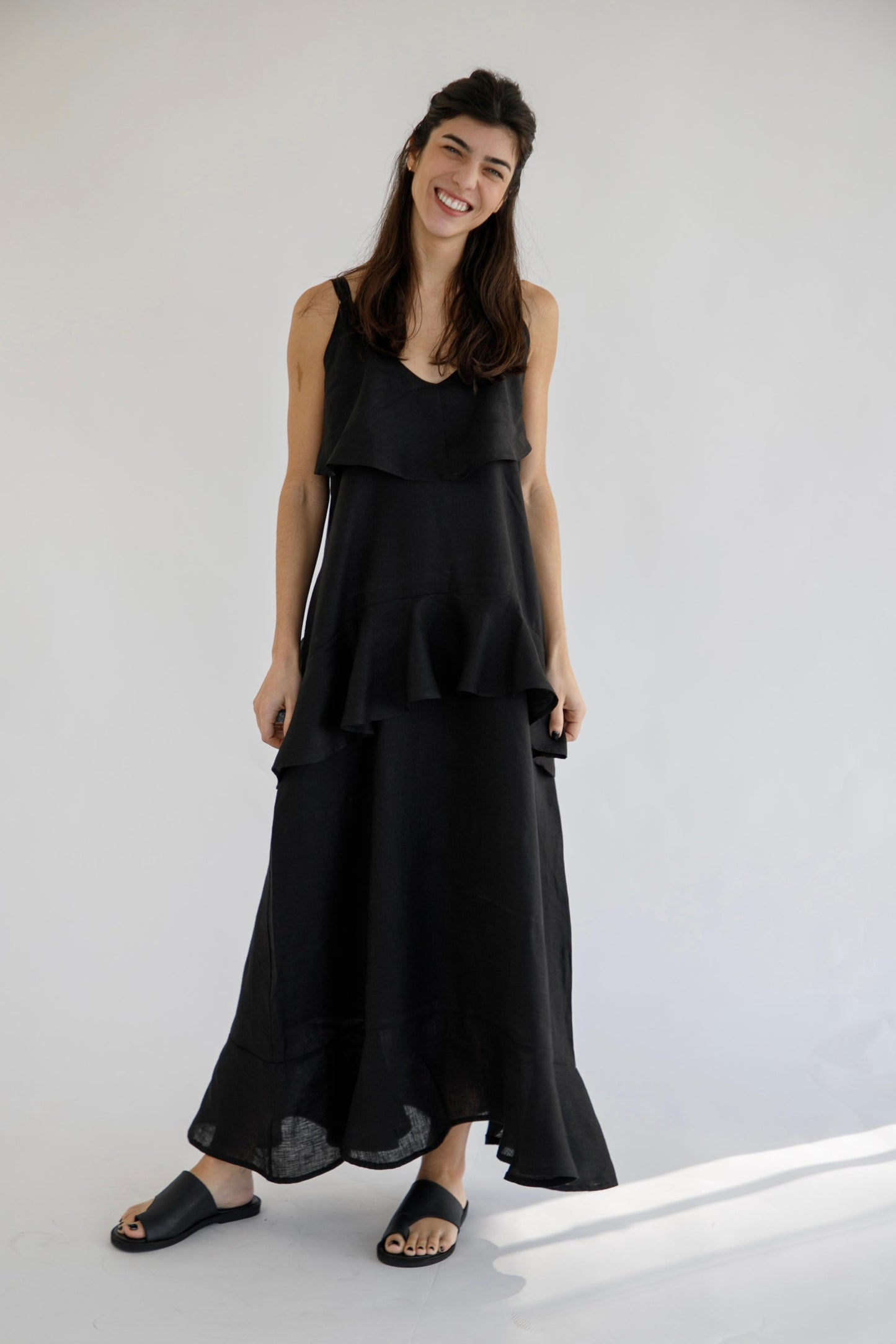 VESTIDO SICILIA NEGRO