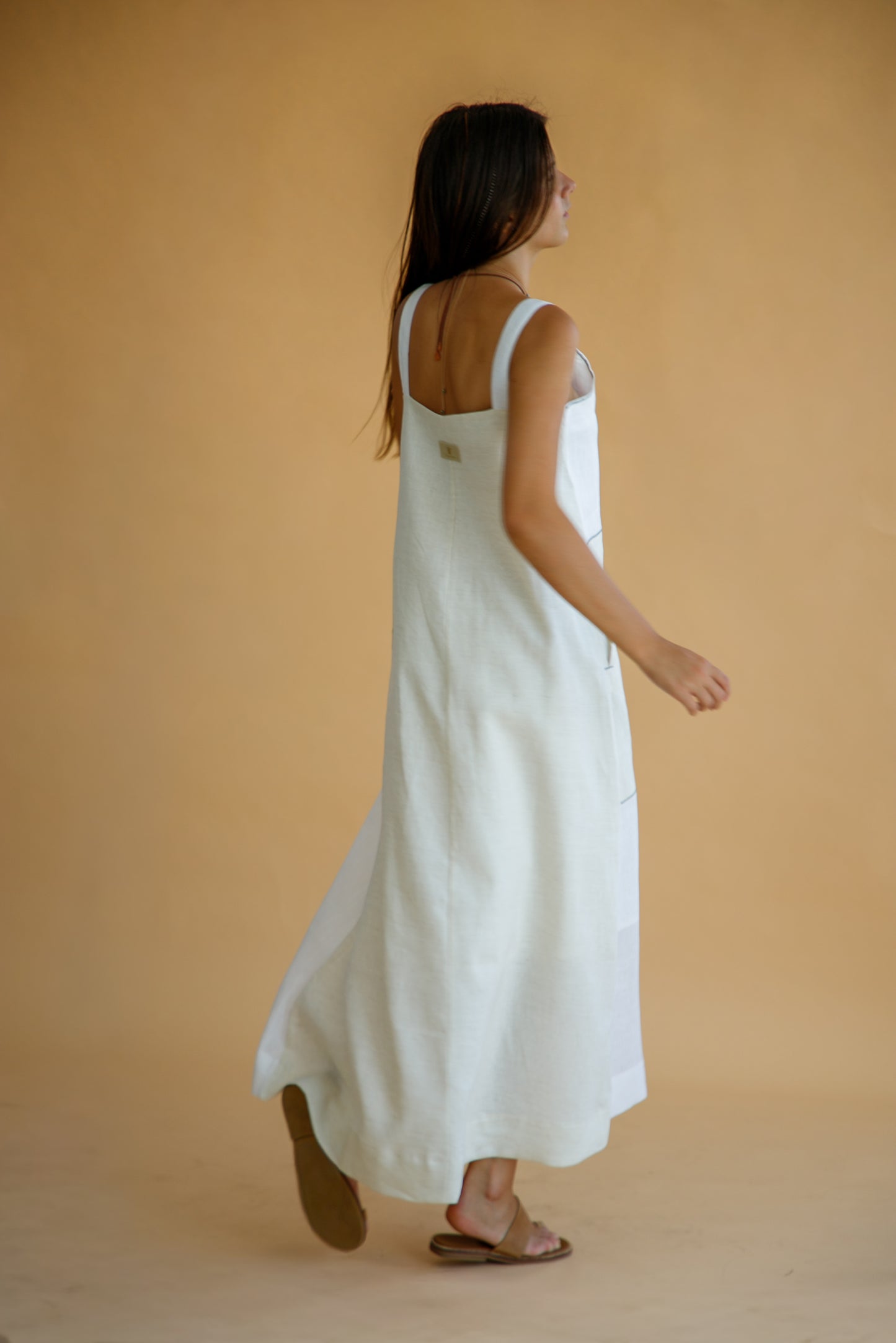 VESTIDO WAIKIKI OFF-WHITE