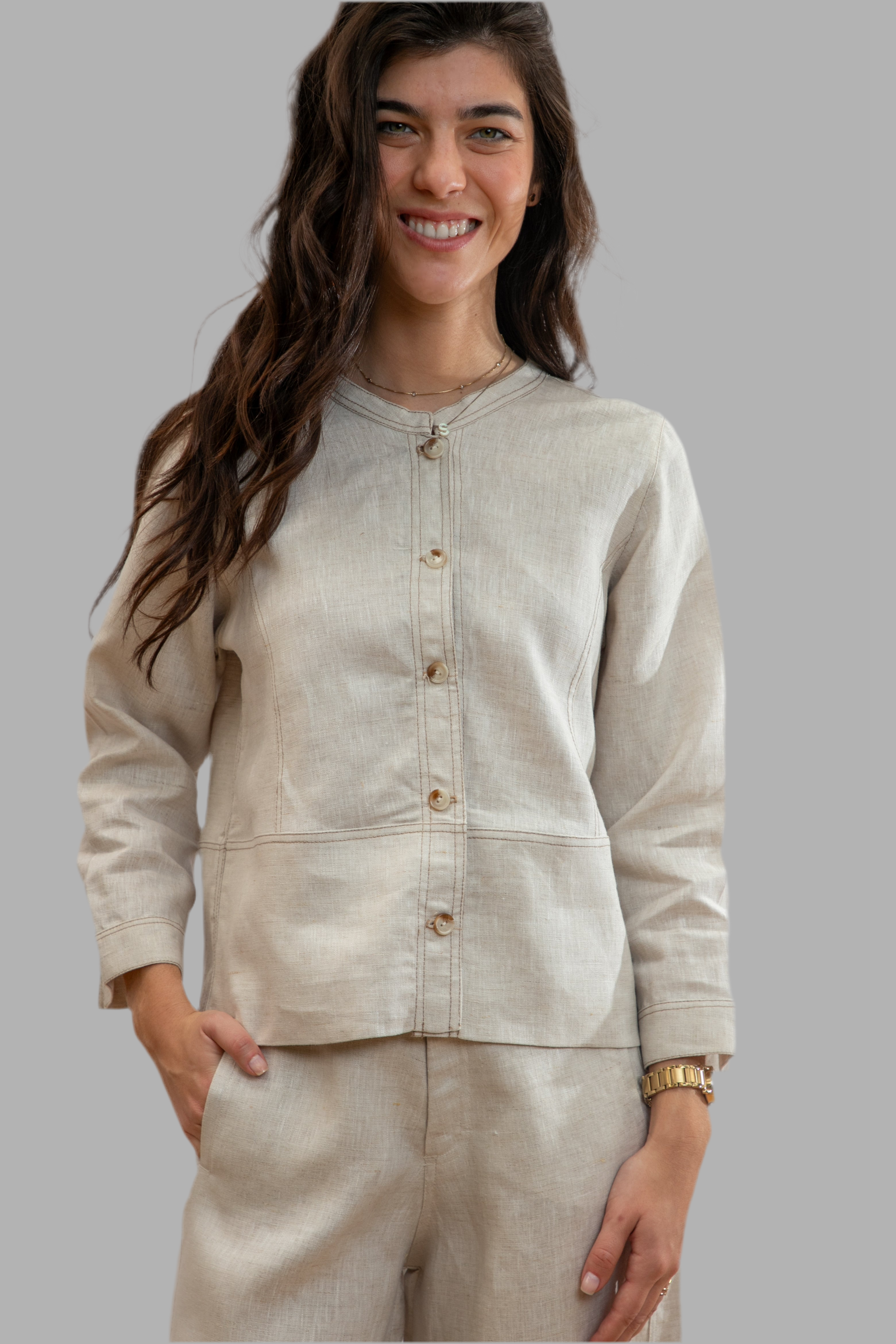 CHAQUETA VIENA BEIGE