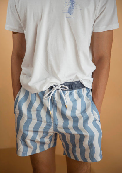 SHORT DE BAÑO RAYA