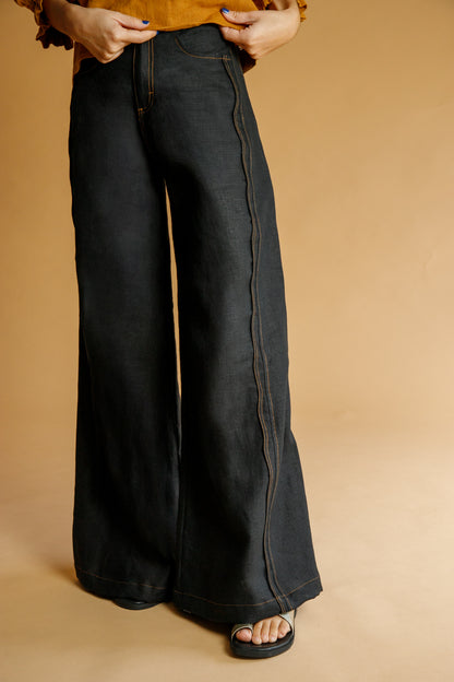 PANTALÓN OLA NEGRO