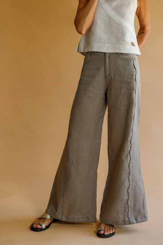 PANTALÓN OLA GRIS
