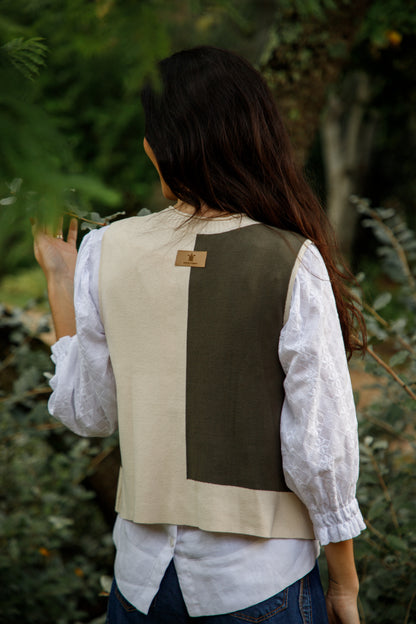 CHALECO RAÍZ VERDE