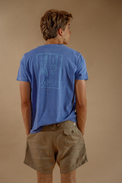 SHORT DE LINO khaki