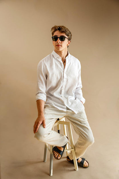 PANTALÓN DE LINO IPANEMA