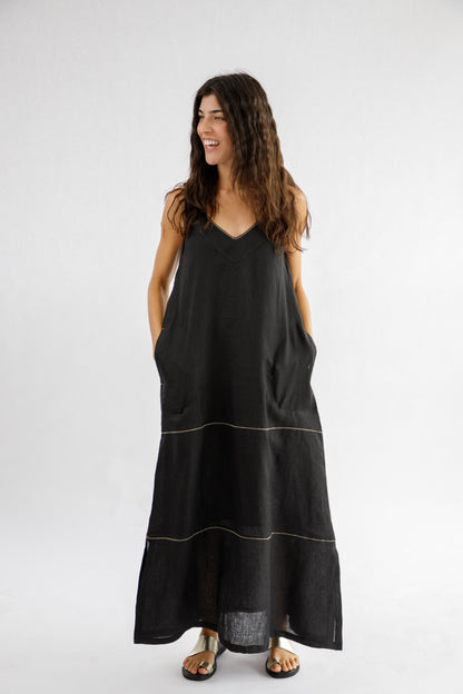 VESTIDO TOSSA NEGRO
