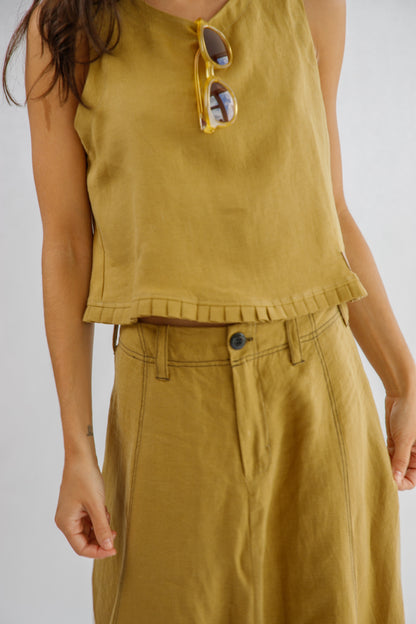 BLUSA MALIBU VERDE OLIVA