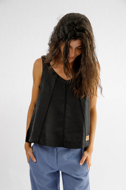 BLUSA INDIRA NEGRO