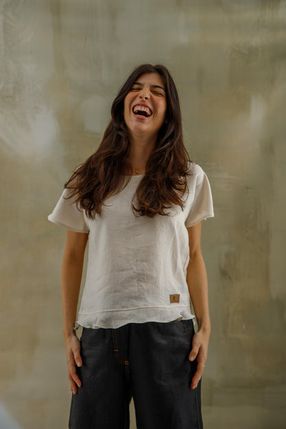 BLUSA CLARA beige