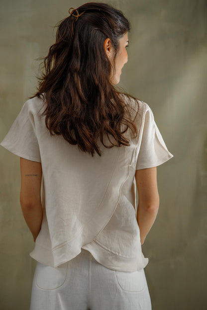 BLUSA CLARA beige