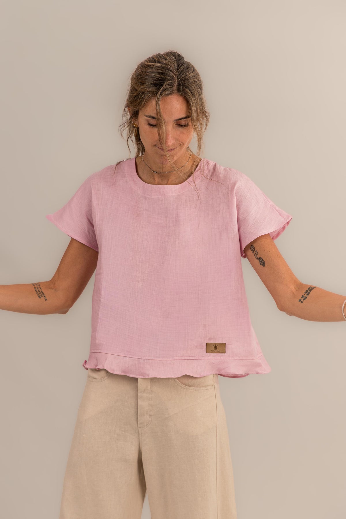 BLUSA CLARA rosa