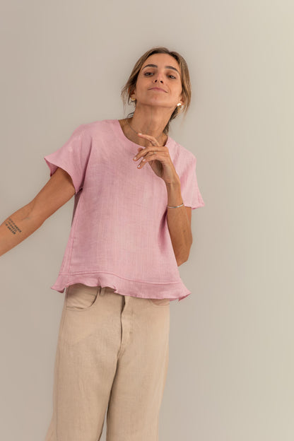 BLUSA CLARA rosa