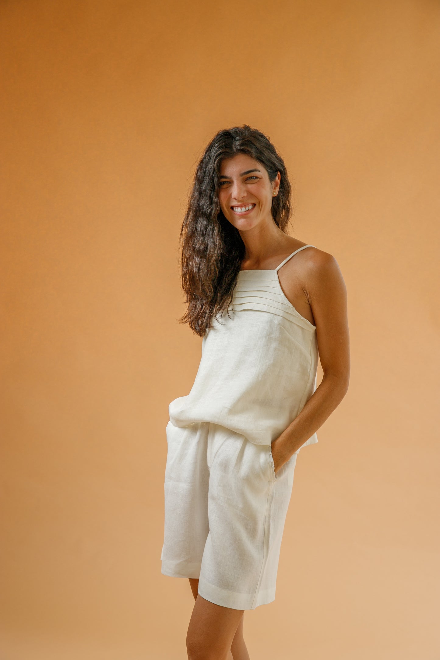 SHORT CALPE OFF-WHITE