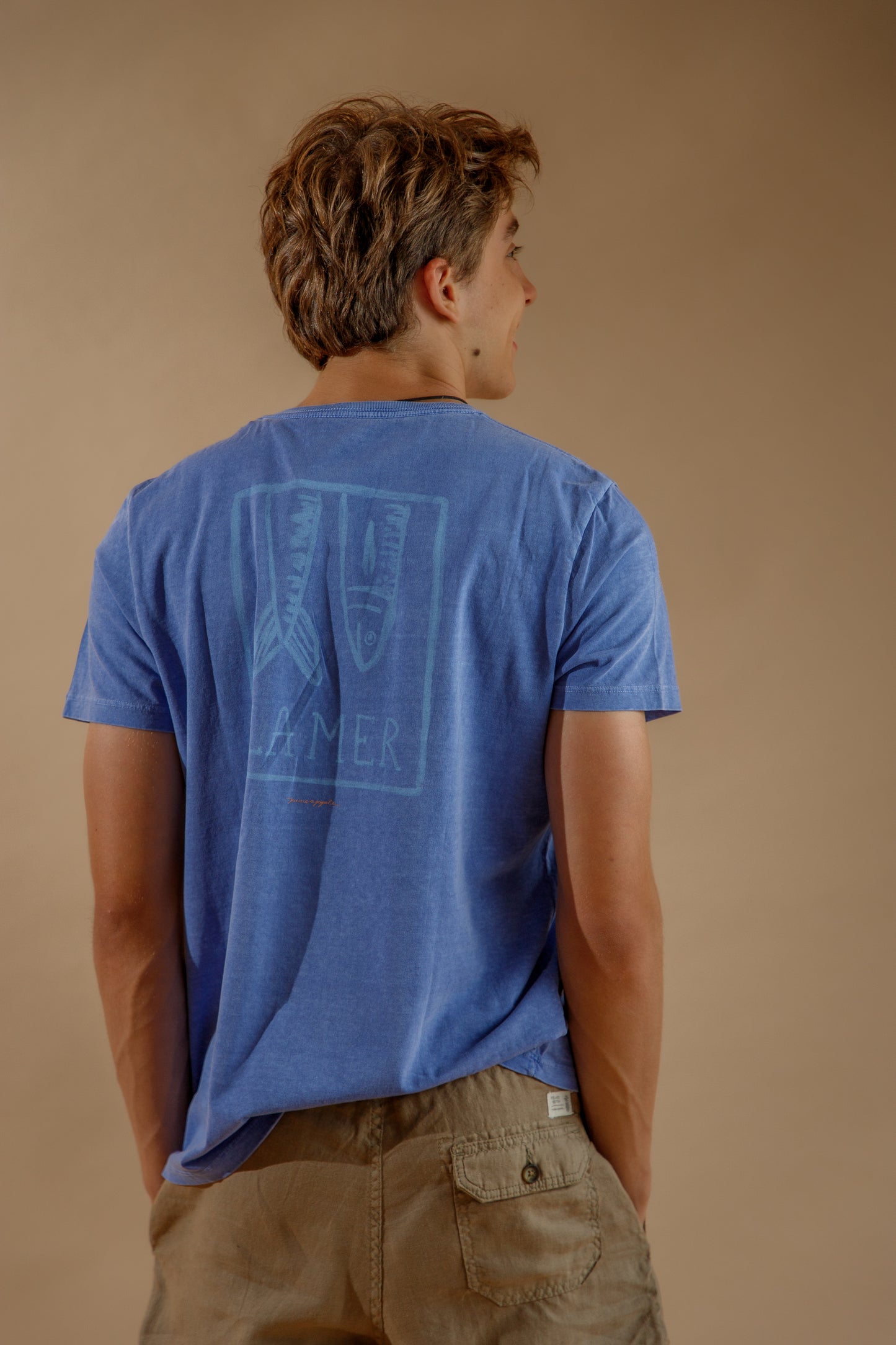 T- SHIRT LA MER azul