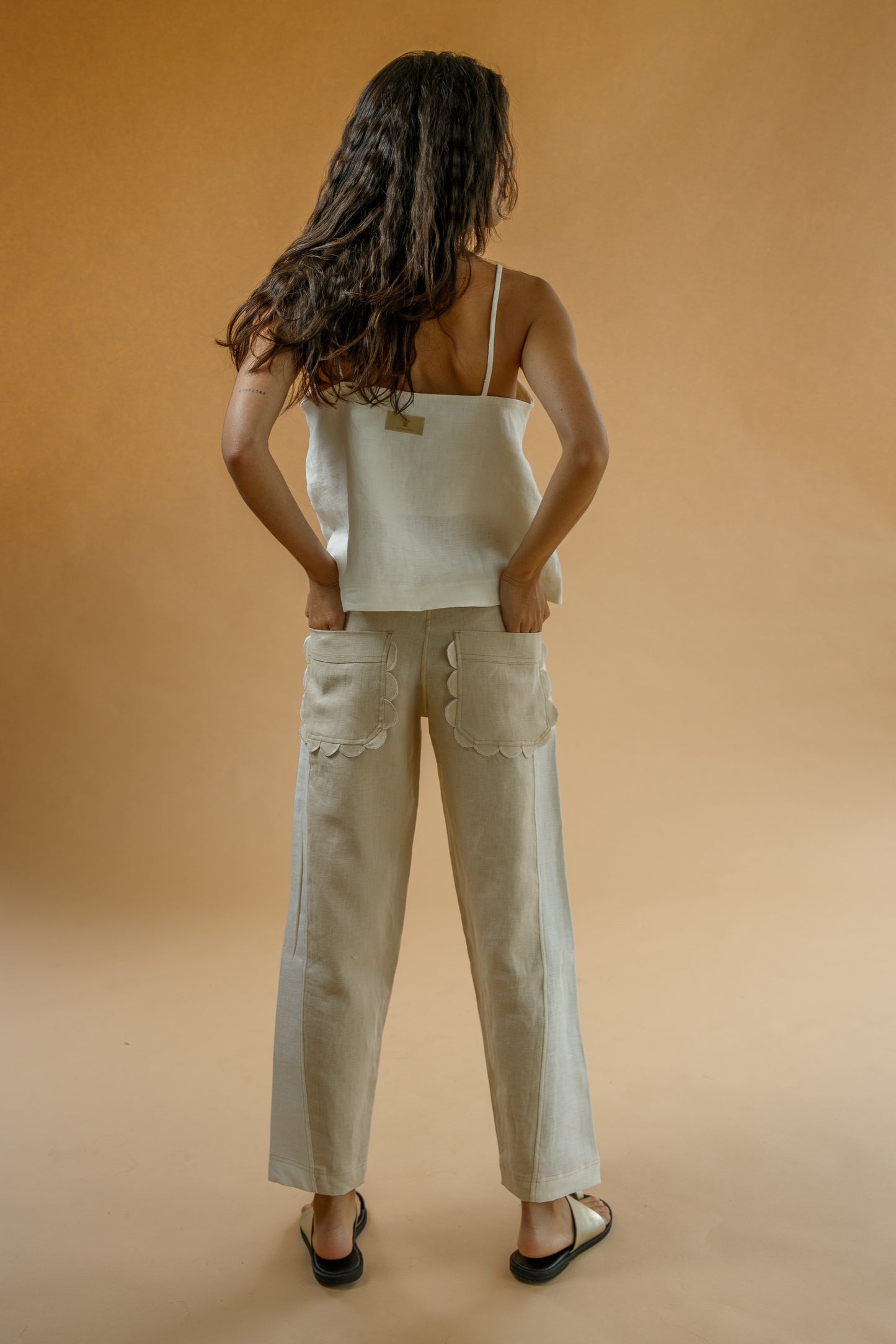 PANTALÓN BARCELONA FLOR COMBINADO