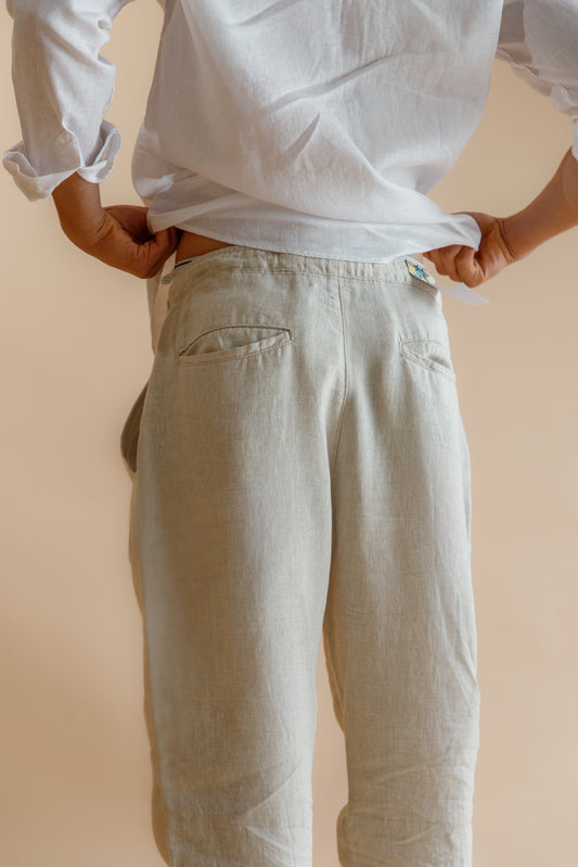 PANTALÓN DE LINO IPANEMA