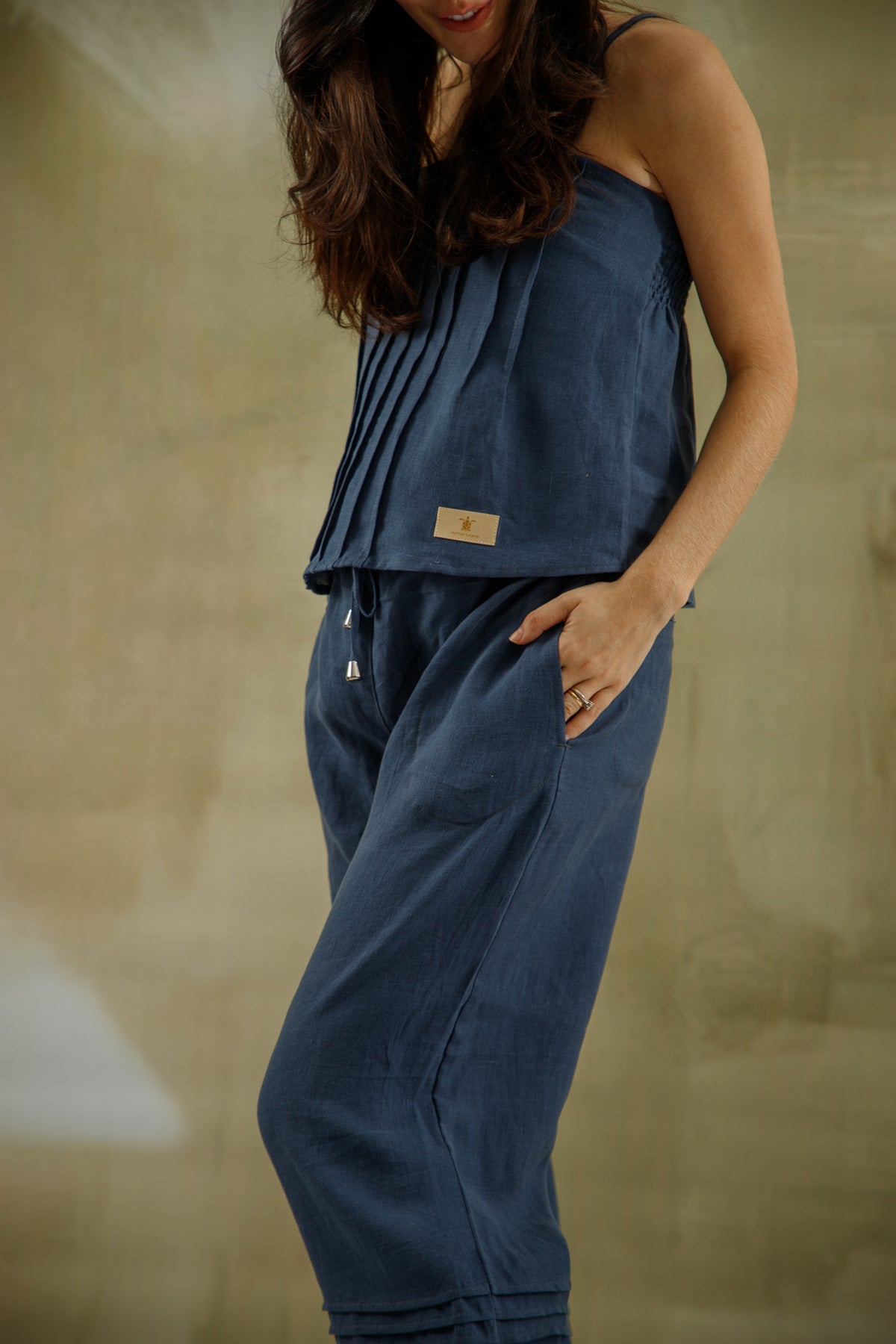 PANTALÓN CERDEÑA azul