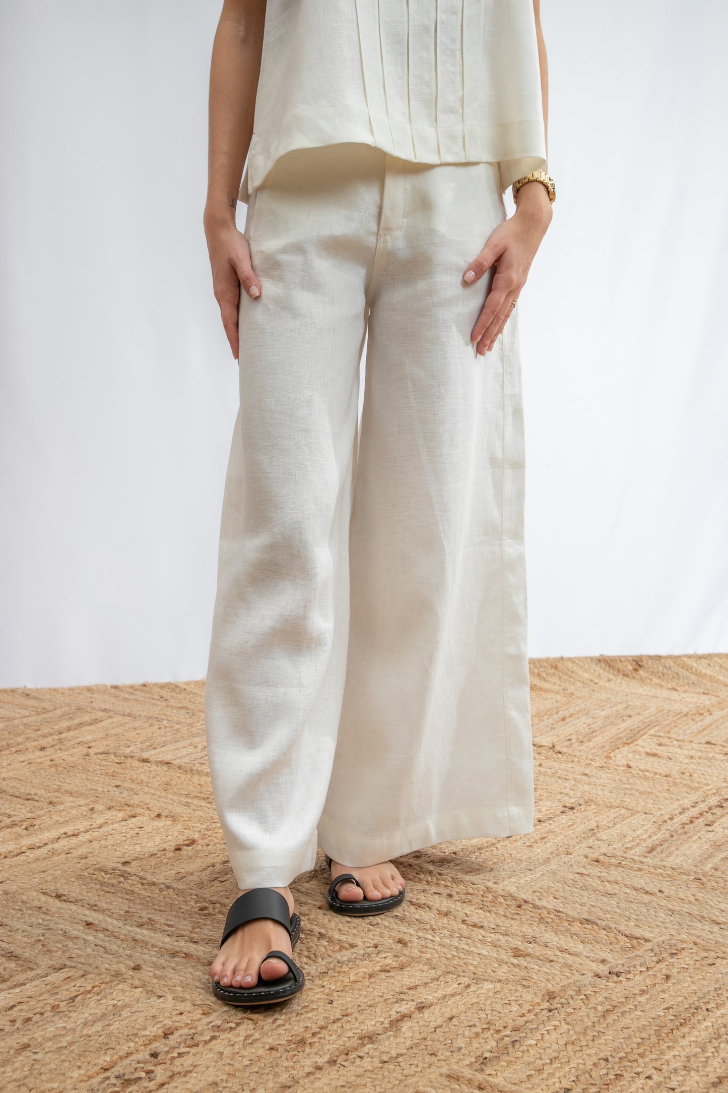 IVORY BORA PANTS