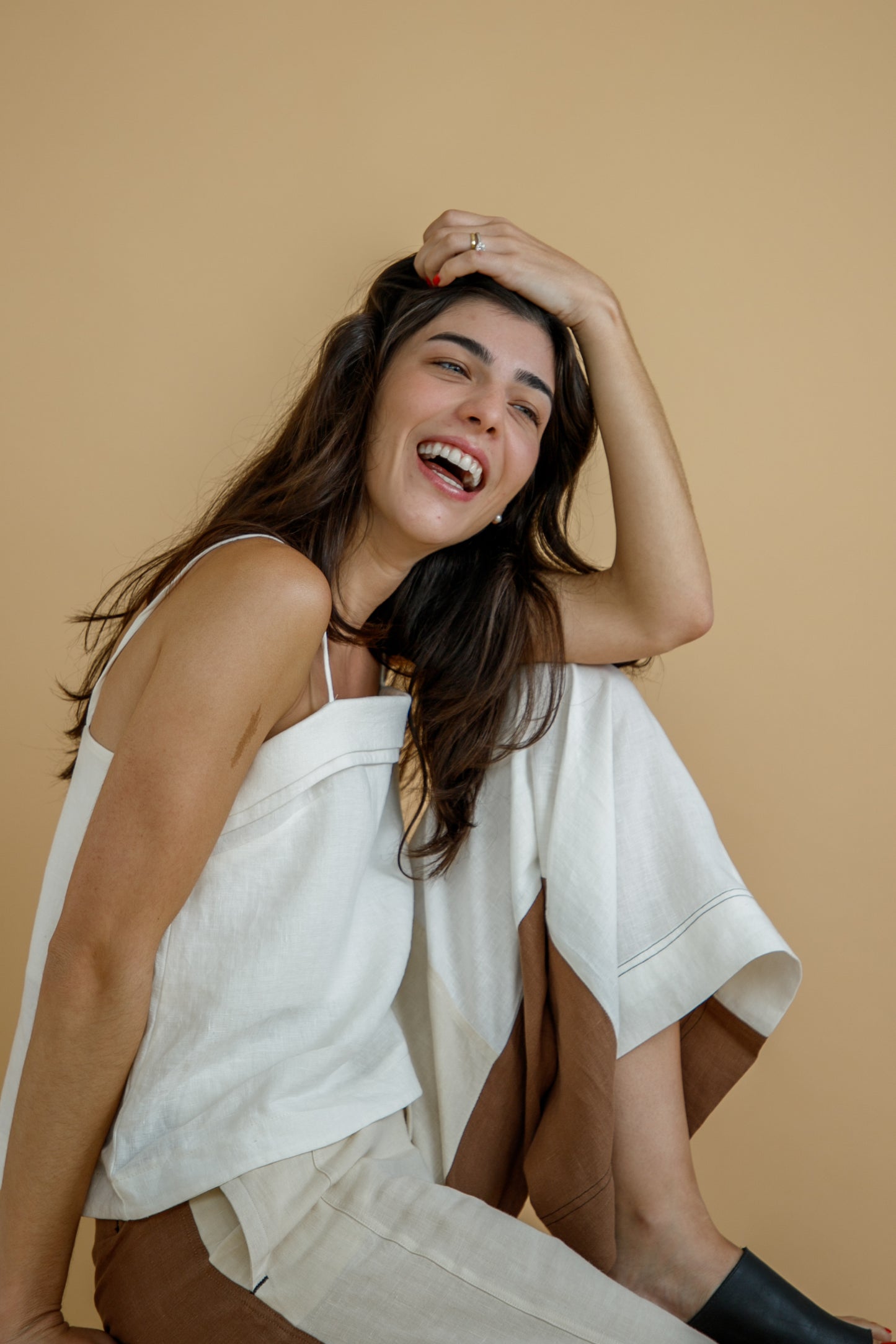 BLUSA CALA OFF-WHITE